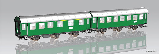 2er Set Umbauwagen B3yg + B3yg DB III
