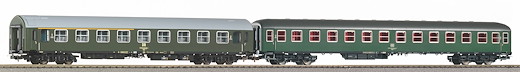 2er Set Personenwagen D 244 Brest Köln DR IV