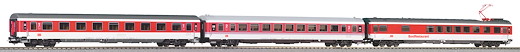 3er Set Personenwagen IC 602 "Gorch Fock" DB AG V