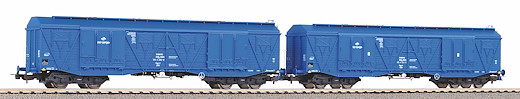 2er Set Grossraumgüterwagen 401Ka PKP VI