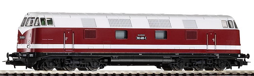 Diesellok BR 118.4 DR IV, 6-achsig Wechselstromversion
