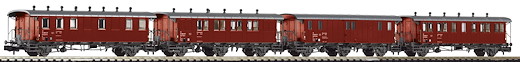 N Bauzugwagenset SBB, 4-tlg.