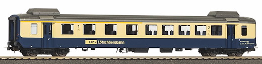 Personenwagen EW I-Wagen 1./2. Klasse "Freshor Klimaanlage" BLS V, Privatbahn