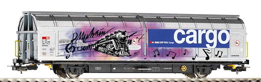 SBB Schiebewandwagen mit Graffiti, Ep. VI