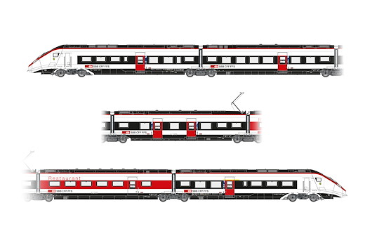 SBB 5-teil. Triebzug RABe 501 011 Thurgau, Ep. VI, DC