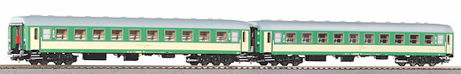 2er Set Personenwagen PKP VI Intercity