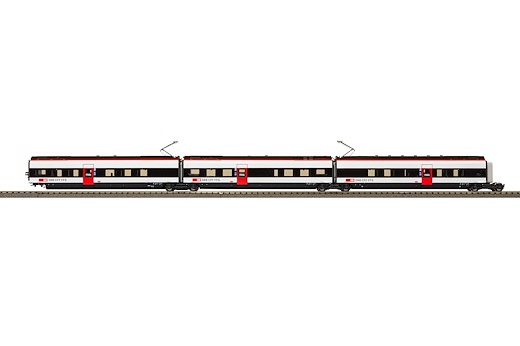 SBB Wagen Set 1 (B,C,D) zu RABe 501 011 Thurgau, Ep. VI, ACS