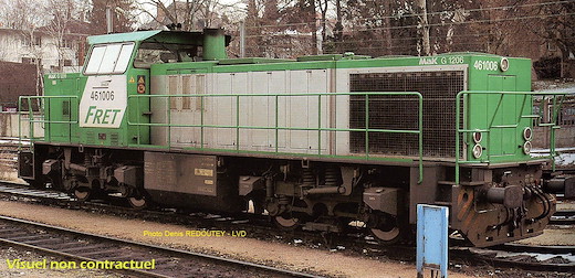 SNCF Diesellok G1206 FRET, Ep. VI, DC