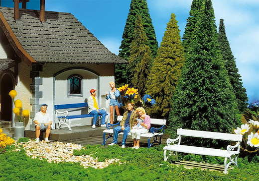 8 Sitzbänke