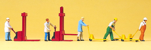 Lagerarbeiter, Stapler