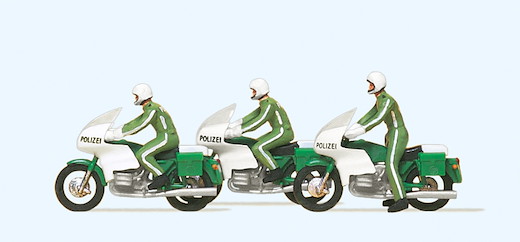 Kradfahrer Polizei