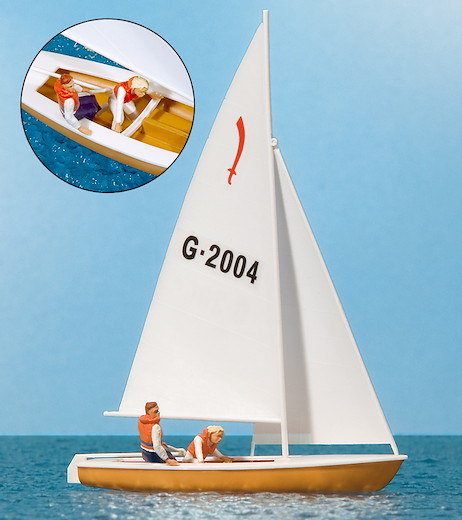 Segler (4), Segelboot Korsar