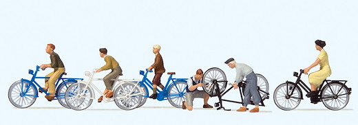 Jugendliche mit dem Fahrrad