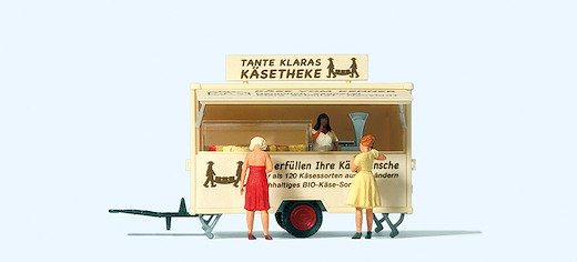 Verkaufswagen Käsetheke
