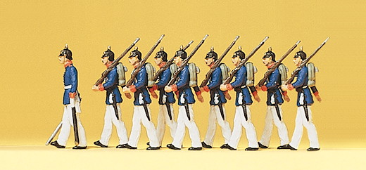 Preussische Infanterie, Paradeuniform