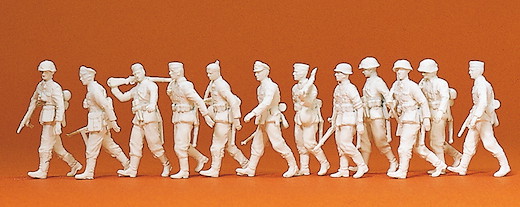 Vorgehende Infanterie DR 1939-45, unbemalt