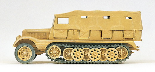 Halbketten-Zugmaschine 3 to geschl. Verdeck DR 1939-45