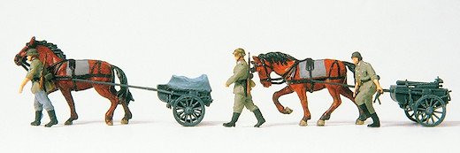 Gefechtskarren DR und Pferd m. Zub. DR 1939-45