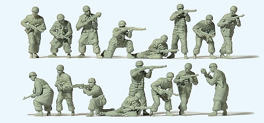Fallschirmjäger im Gefecht DR 1939–45, 16 Fig. unbem.