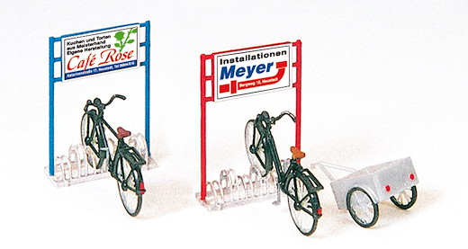 Fahrradständer, Fahrräder u. Anhänger, Bausatz