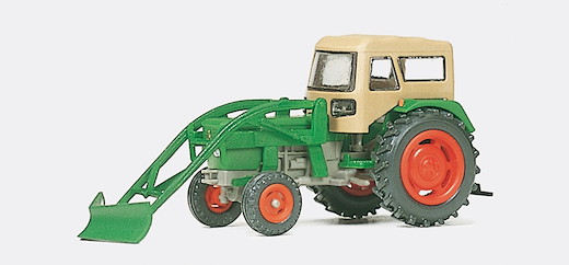 Ackerschlepper DEUTZ D 6206 mit Schneepflug