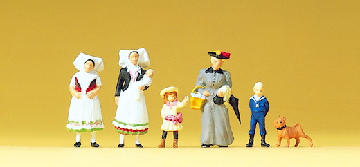 Spreewälder Gruppe um 1900