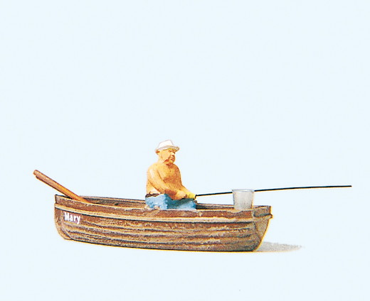 Angler im Boot