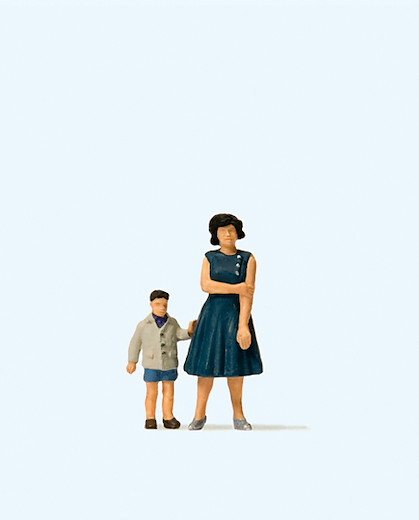Mutter und Sohn