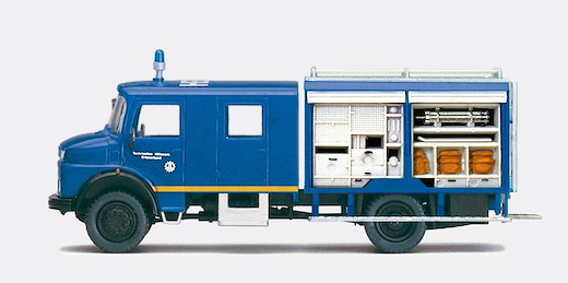 MKW 72 THW. MB LA 911 B m. Inneneinrichtung