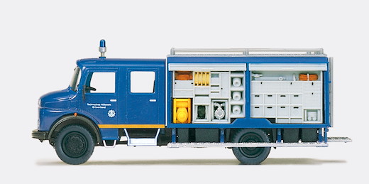 GKW 72 THW MB LA 1113 B m. Inneneinrichtung
