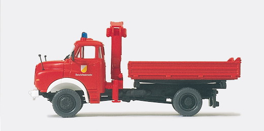 Dreiseitenkipper mit Ladekran FW MAN 11.136 MEILLER