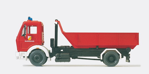 WLF. Feuerwehr. MB 1622/45 Abrollkipper MEILLER