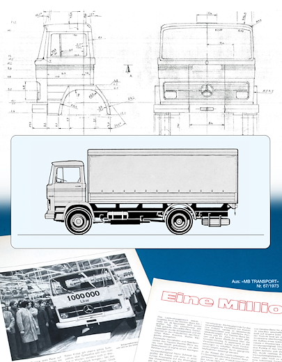 Lastkraftwagen MB LP 1113