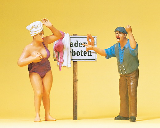 Baden verboten