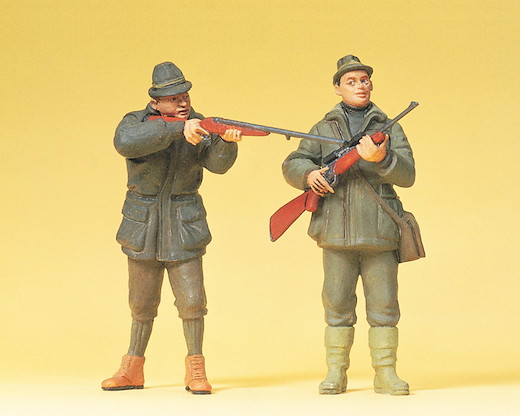 Jäger stehend