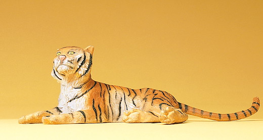 Tiger liegend