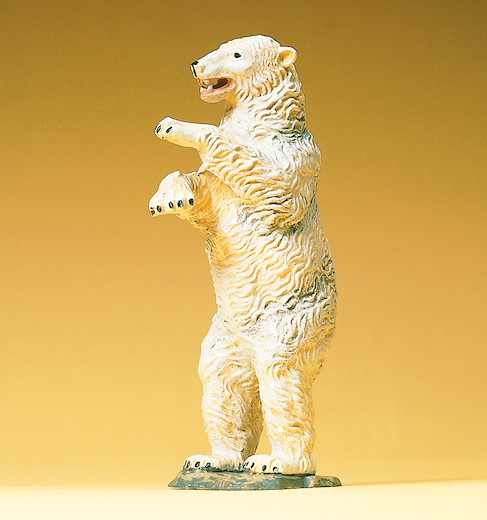Eisbär aufrecht