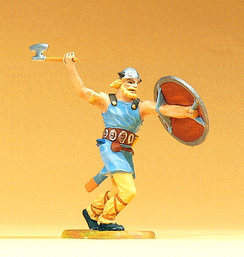 Gallier stürmend mit Beil