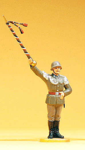 Tambourmajor stehend