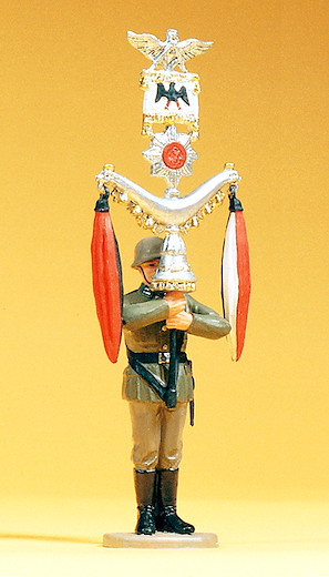Schellenbaumträger stehend