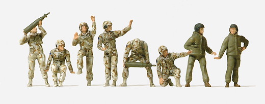 Panzerbesatzungen US Army. unbemalt