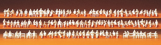 Sitzende Personen. 120 unbema