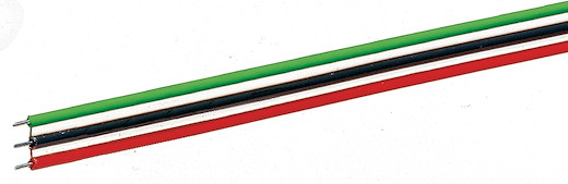 3-poliges Flachbandkabel