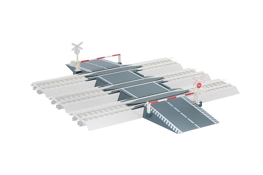 Bahnübergang (Bausatz) für ROCO LINE mit Bettung