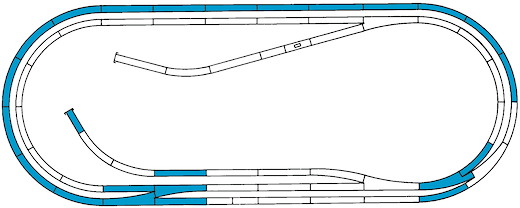ROCO LINE Gleisset D