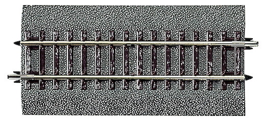 Gerades Gleis G½, 115mm