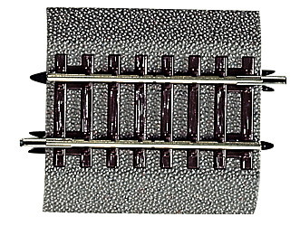 Gerades Gleis G¼, 57,5mm