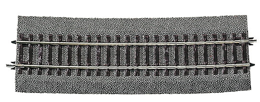Gebogenes Gleis R20, 5°, 1962mm