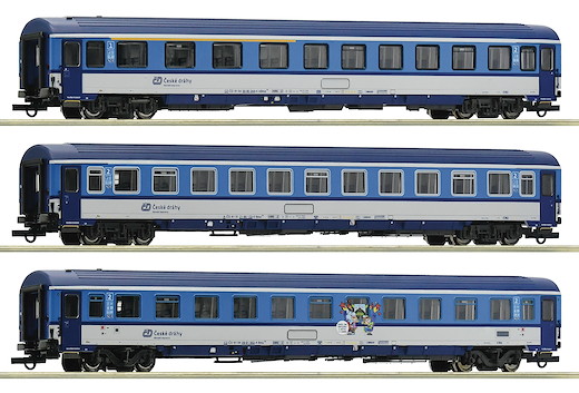 3-tlg. Set: Eurofima-Wagen, CD