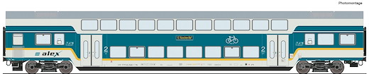 Doppelstockwagen 2. Klasse, alex